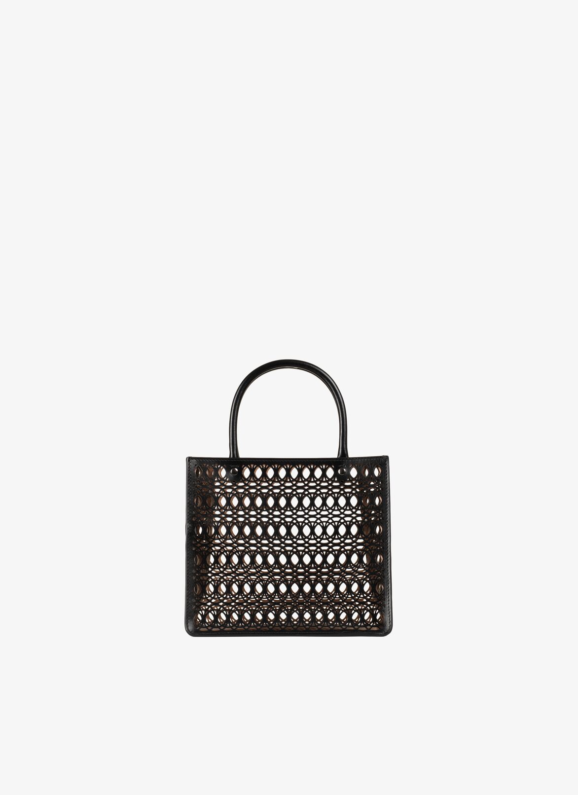 BAG CUIR LUX CROIS‚ D'OGIVE BLACK ALAÏA BLACK BAG CUIR LUX CROIS‚ D'OGIVE BLACK